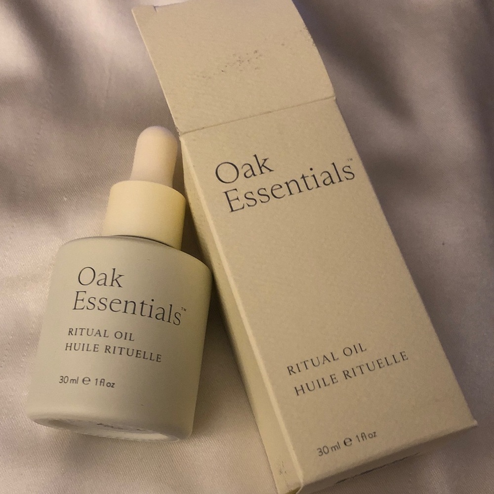 Oak Essentials Ritual Oil With Blue Tansy Face Oil 30ml NIB
